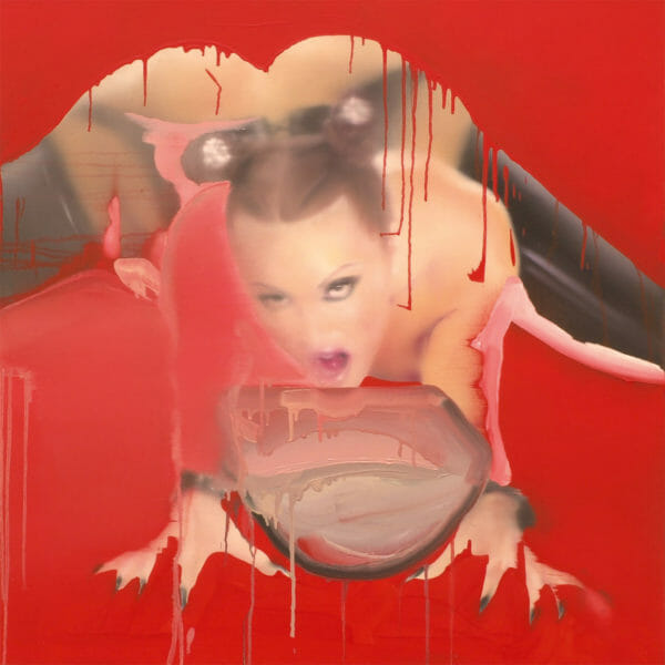 Milk - oil on canvas - 2003 - 120 x 120 cm