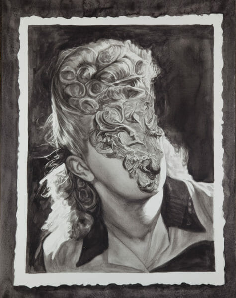 mother_chignon_50x39CM-WATERCOLOR ON ARCHES-2015